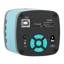 HDMI USB 비디오 현미경 카메라 디지털 이미지 수집용 C 마운트 렌즈 리모컨 55MP 48MP 4K 1080P 1X-130X 줌, 48MP Camera Only