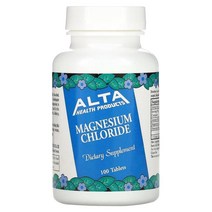 Alta Health (알타 헬스) Alta Health 염화 마그네슘 100 정, 4개