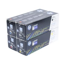 HP color laserjet PRO MFP M277n 적용기종 정품토너 4색1세트 검정 1500매/칼라 1400매 CF400A/CF401A/CF402A/CF403A, 1개, 검정+칼라