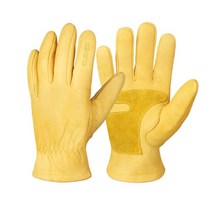 GLOVEO 오토바이 클래식 바이크 가죽 장갑, L