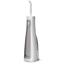 Waterpik 워터 플로서 무선 치아 구강 세정기 휴대용 여행 가방 및 제트 팁 3개 Freedom ADA 승인 WF-03 화이트, White