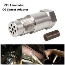 m18x1.5 자동차 o2 산소 센서 익스텐더 스페이서(수소 람다 o2 익스텐더 스페이서 어댑터 제거기용 촉매 포함)