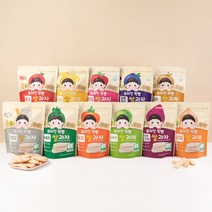 아기떡뻥시기 아기 유아식 메뉴 뻥튀기 10개월 9개월 7개월 야채 간식, 03.당근떡뻥, 본상품선택
