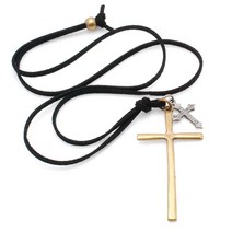 N242 샤뮤드목걸이 남자목걸이 십자가팬던트 롱목걸이 남녀공용 남성패션주얼리