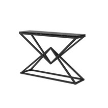 현관 복도 미니 폭좁은 슬림 콘솔 대리석 콘솔테이블 선반, D (100x30x80cm)