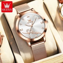 다이버시계 학생시계 olevs new women 39s watches 우아한 오리지널 방수 스테인레스 스틸 루미노 미국 브랜드 숙녀 손목 숙녀 쿼츠