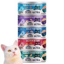 내추럴발란스 캣 주식캔 고양이 습식사료 156g, 참치 새우 156g 1개