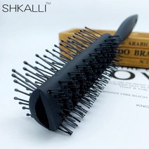 바버샵 헤어스타일리스트 헤어공구 오일펜스 퀵 릴리스 패드 이발 가위 수납 매트, 1개, 양면갈비빗