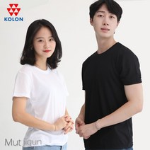 멋지군 코오롱 쿨론 기능성 반팔 쿨 티셔츠