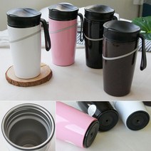 텀블러(논슬립)-보온-보냉-물병-스포츠물병-선물-답례, 브라운