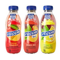 스내플 3종 473ml 12개(망고+복숭아+레몬), 상세페이지 참조, 상세페이지 참조