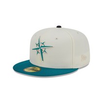 뉴에라 스냅백 MLB [시애틀 매리너스] Team Shimmer 59FIFTY Fitted 959723