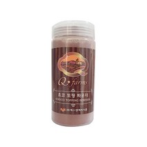 [큐팜스] 라떼 파우더 분말, 쵸코토핑, 180g, 1개