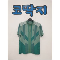 남04379 코오롱스포츠정품 하프집업 반팔 티셔츠 등산복 아웃도어 중고구제 코딱지구제