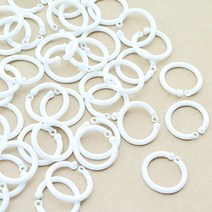 중고생 단어장 카드고리 똑딱 연결링 50P 2개 독서카드 책철