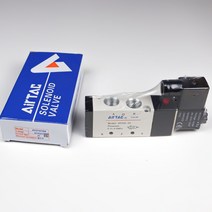 AirTAC 4V31010A 공압 싱글 솔밸브 5포트 2위치 AC220V 3/8인치, 1개