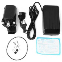 부품 재봉틀 모터 180W 및 풋 페달 키트 세트 국내 컨트롤러 속도, 02 EU Plug