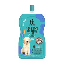 닥터할리펫밀크 [단독] 닥터할리 펫밀크 시니어 200mL x10개+1개 반려동물 우유, 1세트