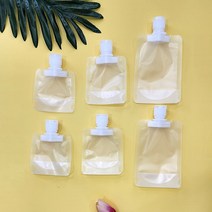 여행용 리필용 화장품 로션 샴푸 클렌징 소분 빈병 튜브 파우치, 100ml x 5개, 5개