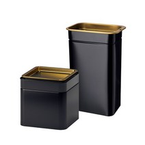 사각 틴 케이스 커피 티백 차 보관함 통, 10x10x10cm, 1개