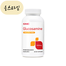 [해외] GNC 글루코사민 1000mg 90정 올스타일 미국직구 GLUCOSAMIN, 1개, 90개