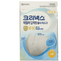 유한킴벌리 크리넥스 KF80 KF94 데일리 입체형 황사마스크 새부리형 소형 중형 대형, 170매, KF-80소형