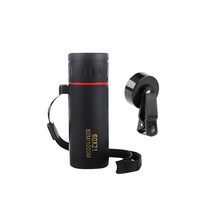 미군 군용 적외선 열감지 레이저 나이트비전 야시경 망원경 야간 투시경 탐조등 단안 HD 60X 방수 미니 휴대용 군사 초점 쌍안경 범위 사냥, 협력사, 클립이 있는 단안