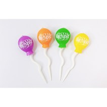 유니온캔들 민무늬 풍선초 (벌룬 캔들) 파티초, 1개, 이미지 참조