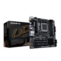 GIGABYTE B650M C (AM5/ LGA 1718/ AMD/ B650/ Micro-ATX/ 5년 / DDR5/ PCIe 4.0 M.2/ PCIe 4.0/ USB 3.2 Ge