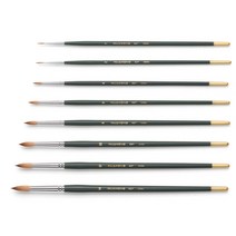 화홍/유화 아크릴붓 827R 2호 둥근붓(폭 1.8mm)