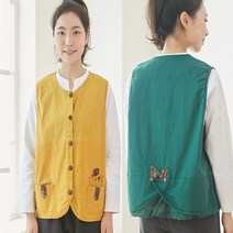 생활한복 개량한복 절복 법복 스판 면 조끼