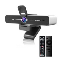 NexiGo 줌 인증 N970P 4K 웹캠 온보드 플래시 메모리 알-파워 자동 프레임 조정 가능한 시야 소니 센서 듀얼 AI 노이즈 캔슬링 마이크 팀/줌/Webex/구글과 함께 작