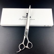 애견 미용 강아지 taa it 동물 그루머 가위 8 인치 ab800 라지 컷 스트레이트, ab-8008인치 다이렉트 컷