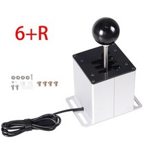 PC USB H 기어 시프터 로지텍 G27 G29 G25 G920 Thrustmaster T300RS/GT 시프트 노브 ETS2 simlacing 레이싱 게임용, 3.6 R-W