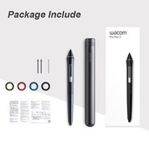 타블렛 드로잉패드 Intuos Pro Cintiq 모바일 스튜디오 프로 디스플레이 태블릿 8192 압력 레벨 용 Wacom, 02 With Wacom Package
