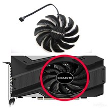T129215SU/PLD09210S12HH 기가 바이트 지포스 GTX1070 1060 1650 GTX 1050 Ti 미니 ITX G1 Radeon 게임 팬용 쿨러 팬, PLD09210S12HH