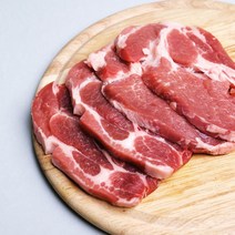 맛나원 목살 구이용 0.8~1cm 두께 (냉동), 1개, 600g