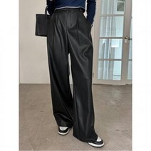 하이웨이스트 와이드 팬츠