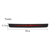 Dacia Duster 자동차 도어 임계 문턱 보호 필름 스티커 스프링 Lodgy Dokker 스크래치 방지 테이프 액세서리, 01 Red 4pcs