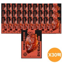 오다닭 오븐구이 닭다리살 양념치킨맛 세트구성, 130g, 30팩