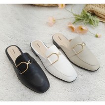 Y.COSMO D링 여성 블로퍼 단화 샌들 로퍼 장식로퍼 발편한 슬리퍼 뮬