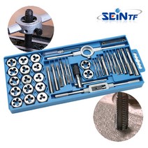 세인티에프 탭다이스 40pcs 세트 핸드탭 핸들 나사탭 답부 재생, 1개