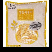 냉동 복숭아 1KG 식자재 업소용 도매, 단품, 단품