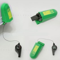 분실 없는 안전모 부착 호루라기 호각 청소 하수구 스프레이 시설관리 화학공장 석유화학 공장
