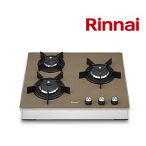 린나이 컬러 빌트인 가스렌지 쿡탑 RBR-PF3030B 타공사이즈 560x480, LPG, 3031(건전지식)낮은스탠드