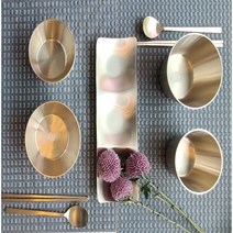 방짜유기 모던 삼절판 나눔접시 세트, 모던 삼절판 2인 세트(11p)