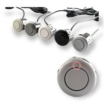 차량 튜닝 DIY 자동차 매립 후방 감지 4구 센서, 화이트