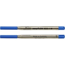 일본직발송 3. XEZO PENS 스피드 마스터 미디엄 볼펜겔 리필 2개 팩 블루 잉크 블루 9000-1 볼펜 리필 B00, One Size, One Color