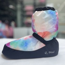 성인발레슈즈 기능성 발레 신발 겨울 따뜻한 Pointe 댄스 신발 전문 여성을위한 업 소프트 부츠 보호, 03 New Colorful