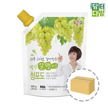 꽃샘 알맹이 청포도 파우치 500g 1BOX (8개입) 정품 아이들 누구나 좋아하는 몸에좋은 탕비실 사무실 영양차, 대량등록 쿠팡 1, 대량등록 쿠팡 본상품선택